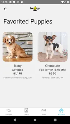 Lancaster Puppies android App screenshot 2